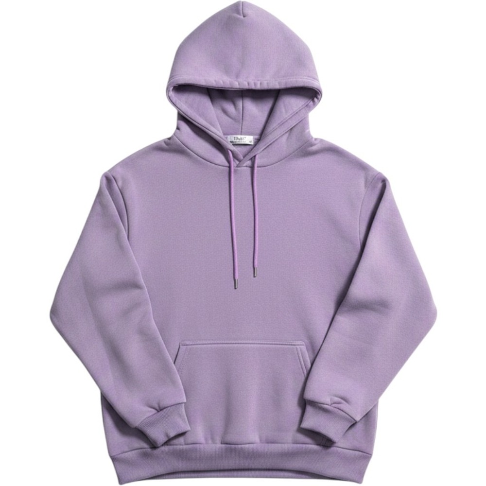 FME No Worries God Got Me Lavender Purple Graphic Hoodie Sweatshirt Medium